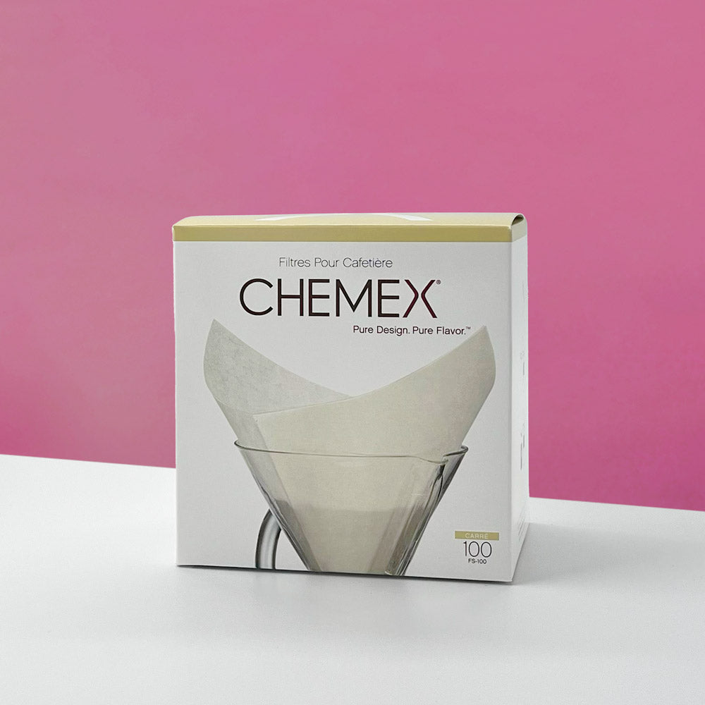 Chemex 6 - 8 tasses : 100 filtres à café en papier