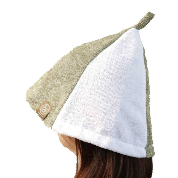 Jogan Sauna Hat Ultra-Absorbent Quick-Dry Towel Cap 38x9.8"