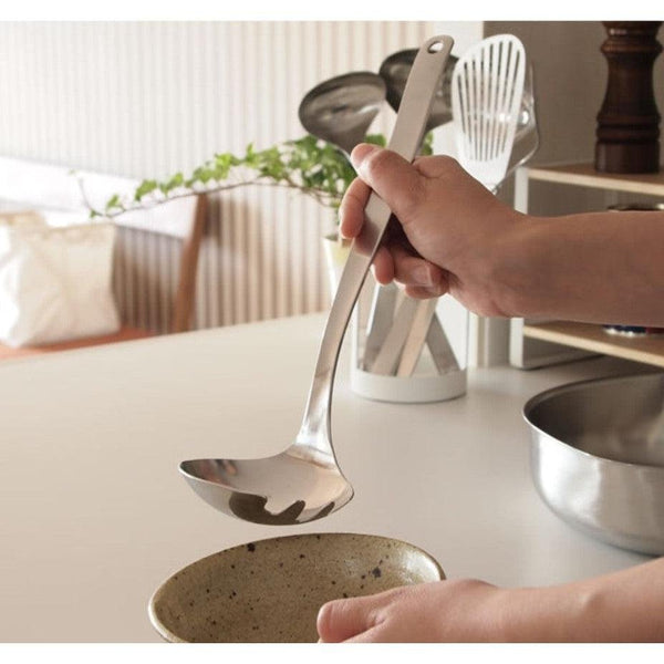 P-4-SORI-FRKLDL-288-Sori Yanagi Stainless Steel Fork Ladle 288mm.jpg