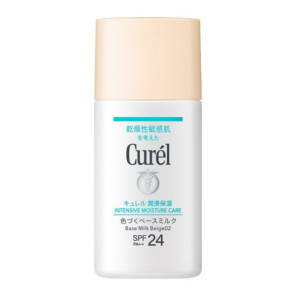 Curel Intensive Moisture Makeup Base Milky Makeup Primer SPF 24 1 fl oz
