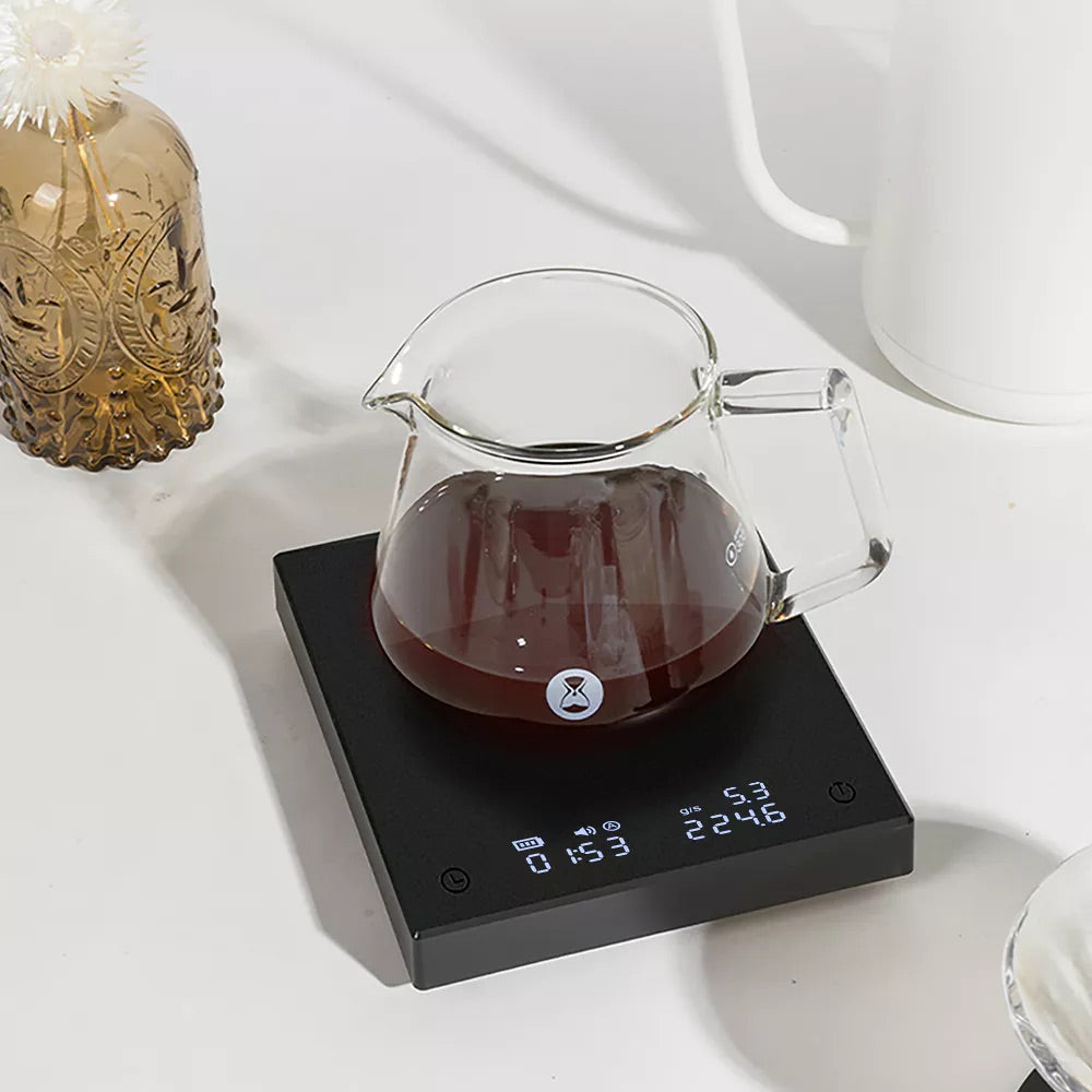 Balance pour la préparation de café de spécialité : Timemore Basic 2 Noir