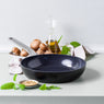 Lot 2 poêles aluminium antiadhésives noires 24 et 28 cm Evolution Green pan - Mathon - 5