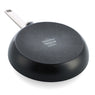 Lot 2 poêles aluminium antiadhésives noires 24 et 28 cm Evolution Green pan - Mathon - 3