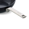 Lot 2 poêles aluminium antiadhésives noires 24 et 28 cm Evolution Green pan - Mathon - 4