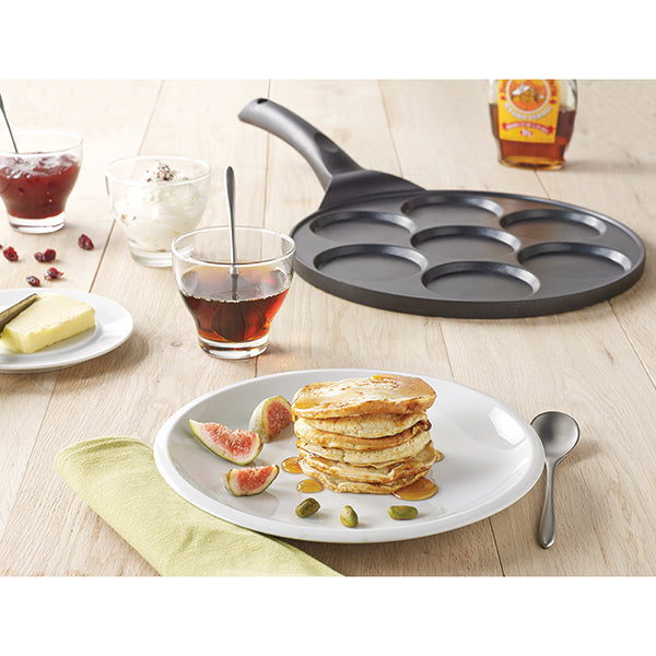 Lot poêle 7 blinis et entonnoir à piston Mathon - Mathon - 5