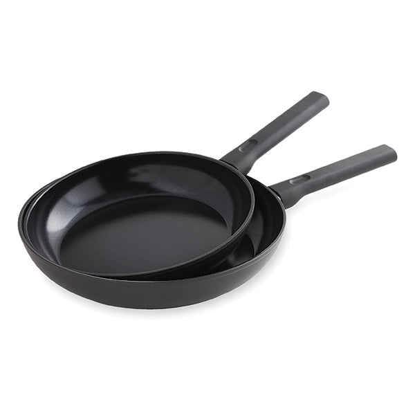 Lot de 2 poêles antiadhérentes Céramique Plus 24 et 28 cm  Mathon - Mathon - 2
