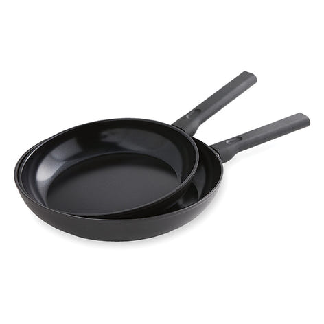 Lot de 2 poêles antiadhérentes Céramique Plus 24 et 28 cm  Mathon - Mathon - 2