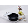 Sauteuse rondeau anti-adhérente Les Forgées 28 cm et couvercle en verre Le Creuset - Mathon - 4