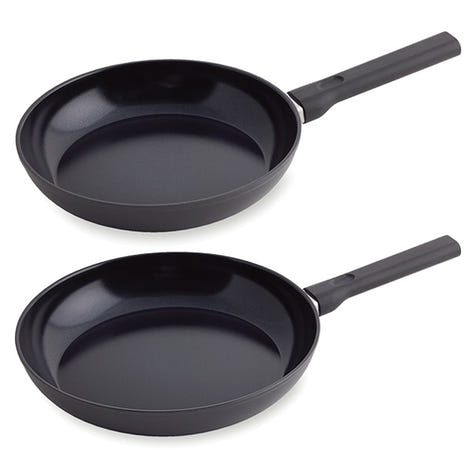 Lot de 2 poêles antiadhérentes Céramique Plus 24 et 28 cm  Mathon - Mathon - 1