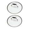 Lot de 2 couvercles en verre Excell