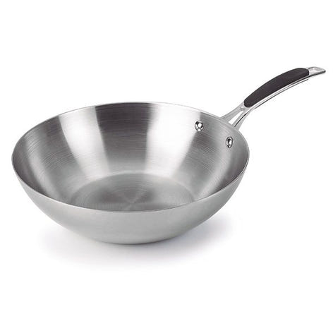 Wok trimetal inox 28 cm Lacor - Mathon