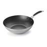 Wok inox anti adhérent Trimetal 28 cm Lacor - Mathon