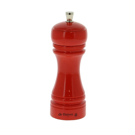 Moulin à poivre Java 14 cm rouge De Buyer - Mathon