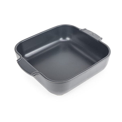 Plat à four céramique Appolia carré ardoise 28 cm Peugeot - Mathon - 1