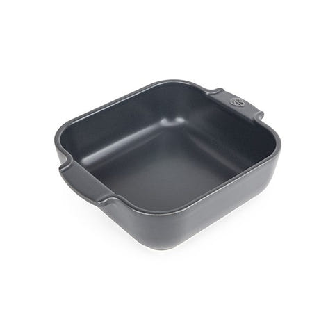 Plat à four céramique Appolia carré ardoise 21 cm Peugeot - Mathon - 1