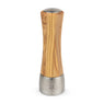 Moulin à sel Madras 21 cm en inox et bois d
