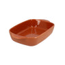 Plat à four rectangulaire Octave en grès terracotta 21,8 x 13,5 cm Menastyl - Mathon - 1