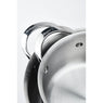Sautoir droit tout inox Alchimy 28 cm De Buyer - Mathon - 5