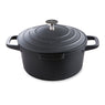 Lot cocotte légère ronde en fonte d