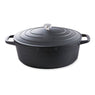 Grande cocotte légère ovale en fonte d