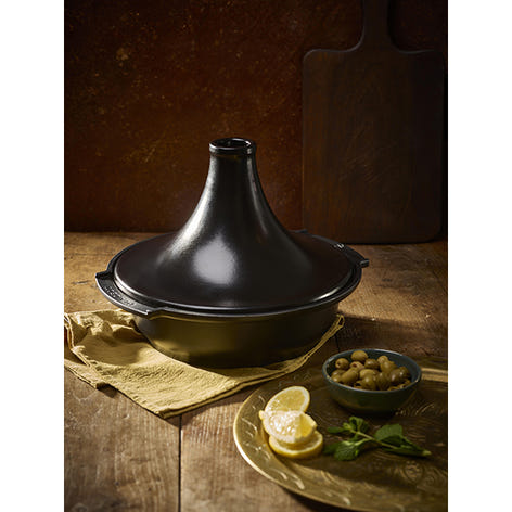 Plat à tajine Atlas 30 cm noir satin Peugeot - Mathon - 2