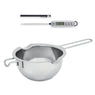 Lot bol bain-marie inox 750 ml et thermomètre digital de cuisine à sonde Mathon - Mathon - 1