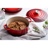 Cocotte fonte rond 24 cm cerise Le Creuset - Mathon - 6