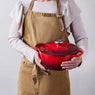 Cocotte fonte rond  20 cm cerise Le Creuset - Mathon - 4