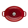 Cocotte ovale en fonte émaillée 33 cm rouge rubis Chasseur - Mathon - 3