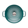 Cocotte ronde en fonte émaillée 28 cm bleu quartz Chasseur - Mathon - 2