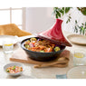 Tajine en fonte 30 cm rouge Mathon - Mathon - 2