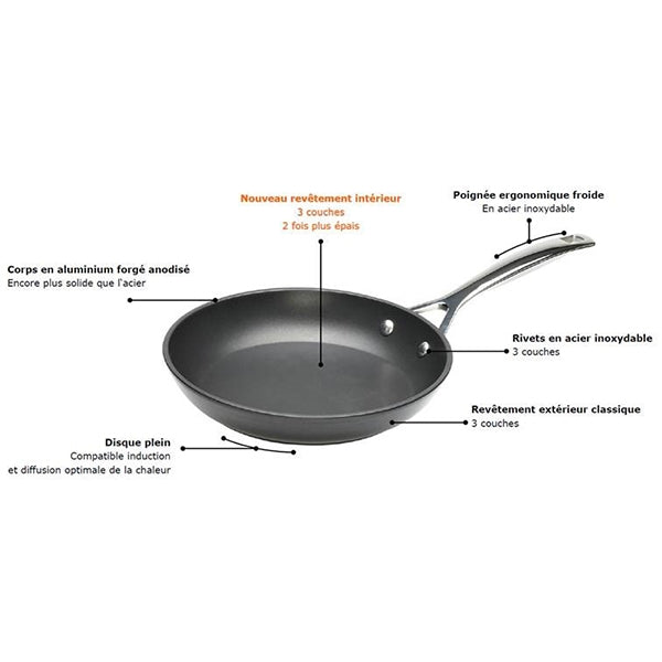 Poêle wok Les Forgées 30 cm Le Creuset - Mathon - 4