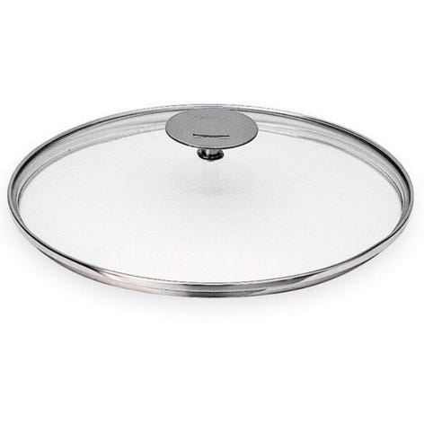 Couvercle verre Cristel Platine 18 cm Cristel - Mathon - 1