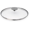 Couvercle verre Cristel Platine 26 cm Cristel - Mathon - 1