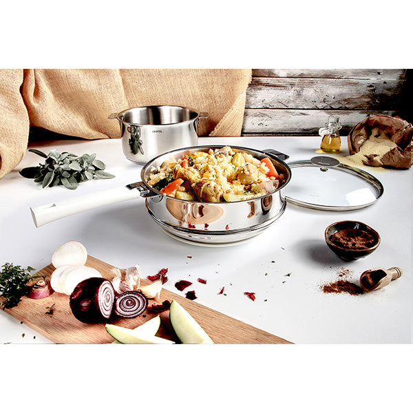 Cuit vapeur universel inox Mutine Cristel - Mathon - 2