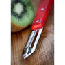 Eplucheur microdenté lame inox 6 cm coloris rouge Opinel - Mathon - 2