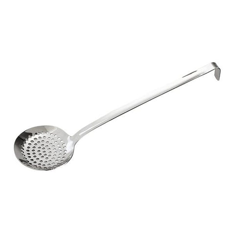 Ecumoire professionnelle en inox 11 cm Baumalu - Mathon