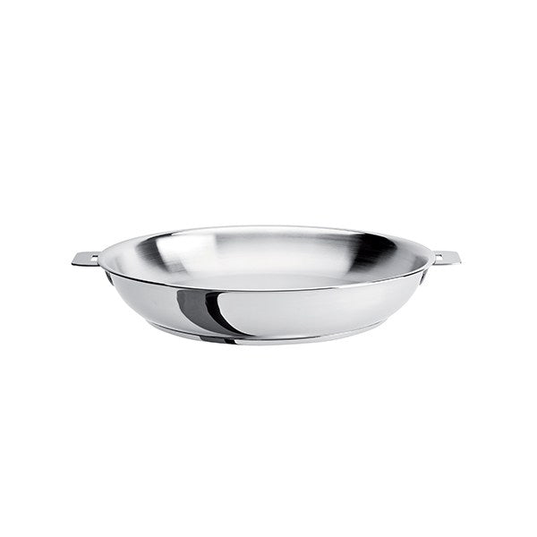 Poêle haute tout inox Mutine sans manche 24 cm Cristel - Mathon - 1