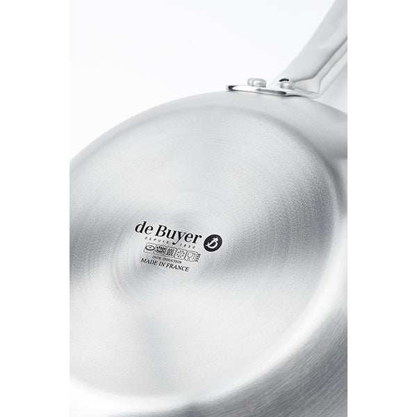 Lot 2 poêles tout inox Alchimy 24 et 28 cm De Buyer - Mathon - 4