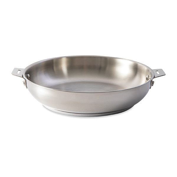 Poêle tout inox Clips’Inox sans manche 24 cm Mathon - Mathon - 1