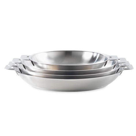 Poêle tout inox Strate sans manche 20 cm Cristel - Mathon - 2