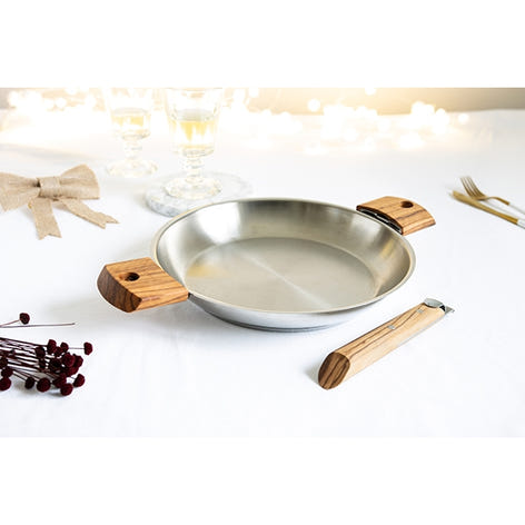 Poêle tout inox Strate sans manche 24 cm Cristel - Mathon - 2