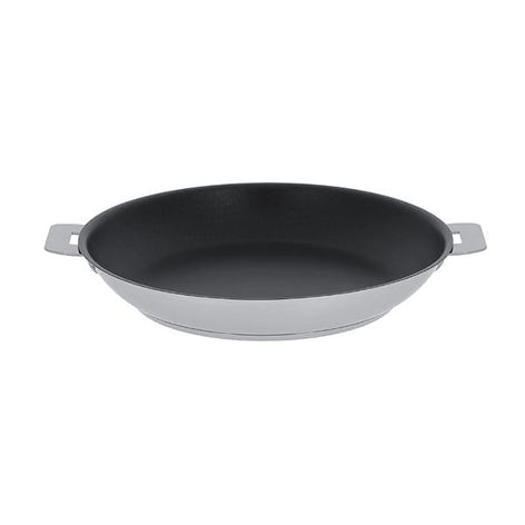 Poêle inox antiadhérente Strate sans manche 26 cm Cristel - Mathon - 1