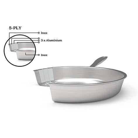 Poêle multiply tout inox Maestro 24 cm Beka - Mathon - 2