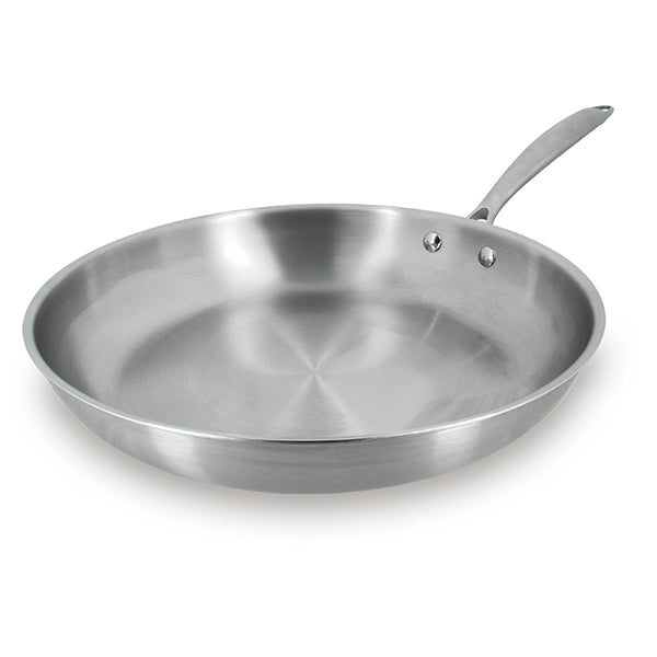Poêle tout inox Triply 32 cm Menastyl - Mathon - 1