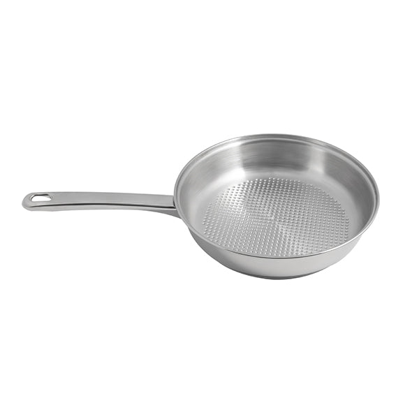 Poêle tout inox avec fond grill 20 cm Artame - Mathon - 1