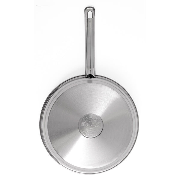 Lot 3 poêles tout inox avec fond grill 20, 24 et 28 cm Artame - Mathon - 6