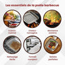 Poêle à barbecue en inox Kitchenpro - Mathon - 5
