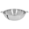 Wok tout inox Casteline sans manche 30 cm Cristel - Mathon - 1