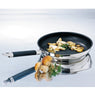 Poêle antiadhésive inox Rapid Cook 24 cm Mathon - Mathon - 2